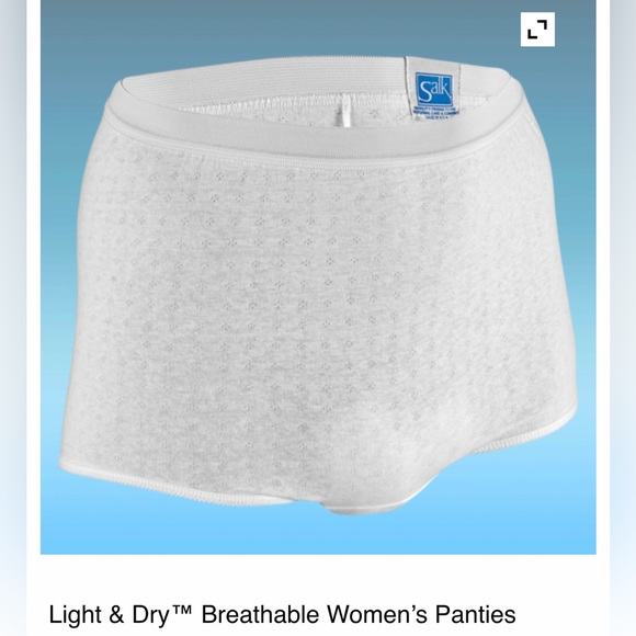 Salk light and dry washable ladies panty! Protection for daytime bladder control - Picture 2 of 3